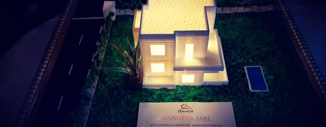 La Maquette 3D physique de promotion immobilière au Maroc